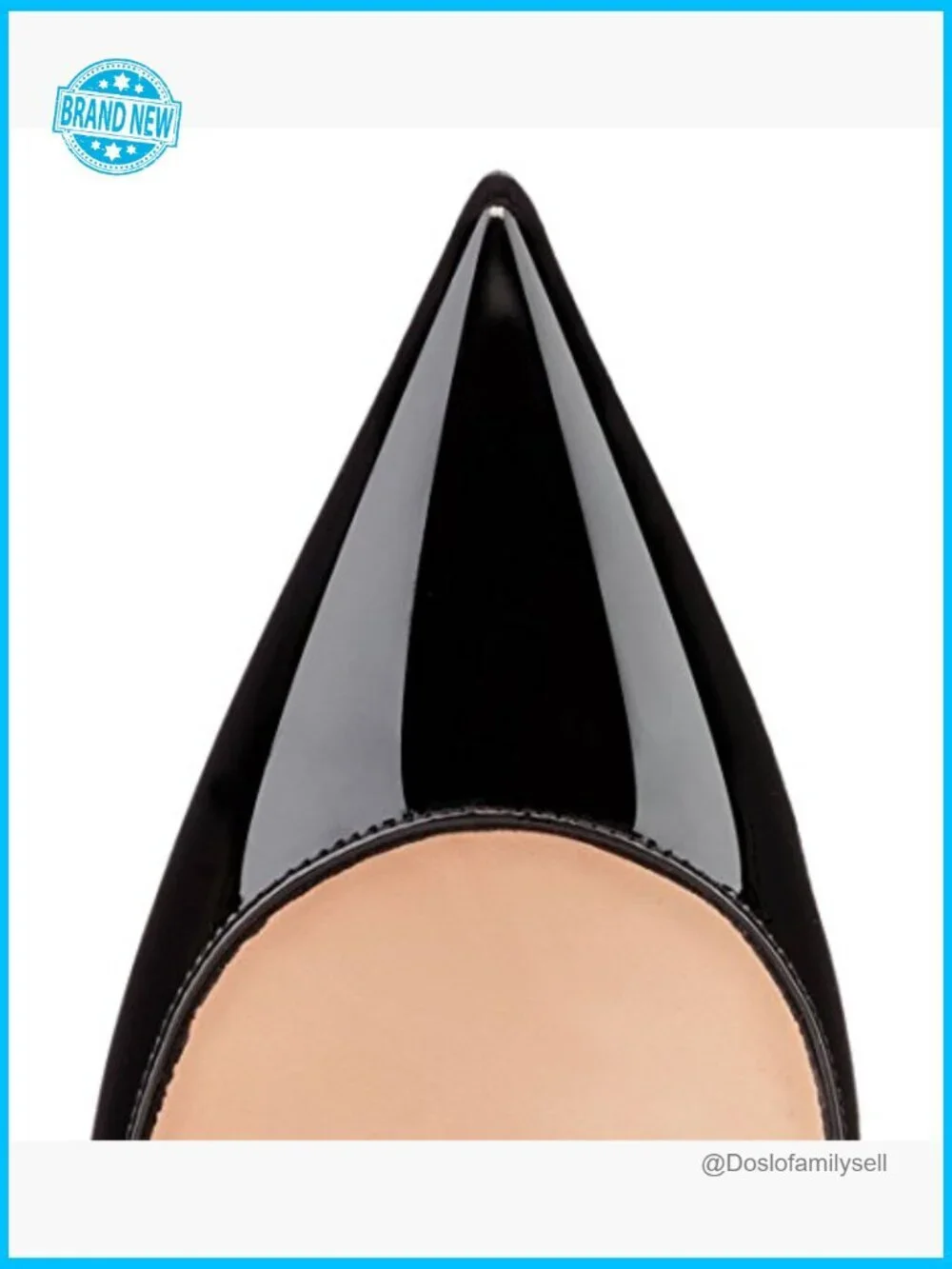 Sexy Pointed Toe High Heels Patent Leather Pumps 4.72